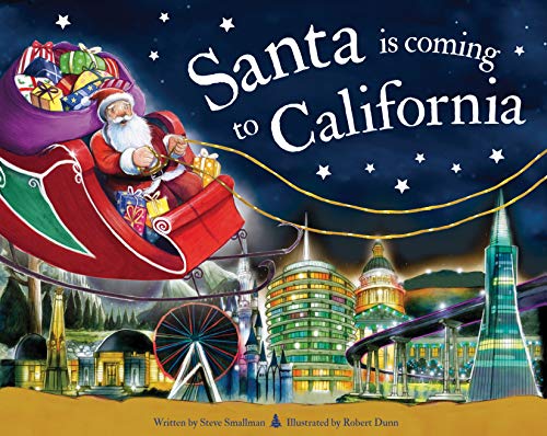 Santa Is Coming to California [Hardcover]