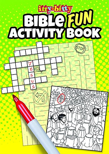 Bible Fun Ittybitty Activity Book (6pk) [Paperback]