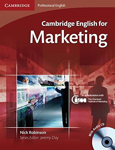 Cambridge English for Marketing Student's Book with Audio CD [Mixed media product]