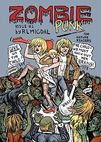 Zombie Punk No.1-The Curtain Falls [Paperback]