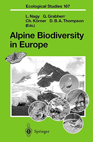 Alpine Biodiversity in Europe [Paperback]