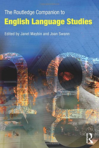 The Routledge Companion to English Language Studies [Paperback]