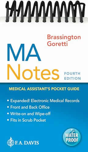 MA Notes: Medical Assistant's Pocket Guide [Spiral bound]