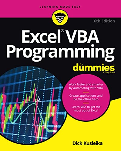 Excel VBA Programming For Dummies [Paperback]