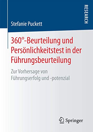 360-Beurteilung und Persnlichkeitstest in der Fhrungsbeurteilung Zur Vorhers [Paperback]