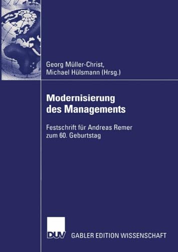 Modernisierung des Managements: Festschrift fr Andreas Remer zum 60. Geburtstag [Paperback]