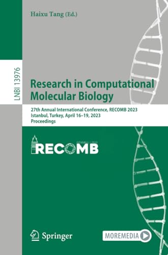 Research in Computational Molecular Biology: 27th Annual International Conferenc [Paperback]