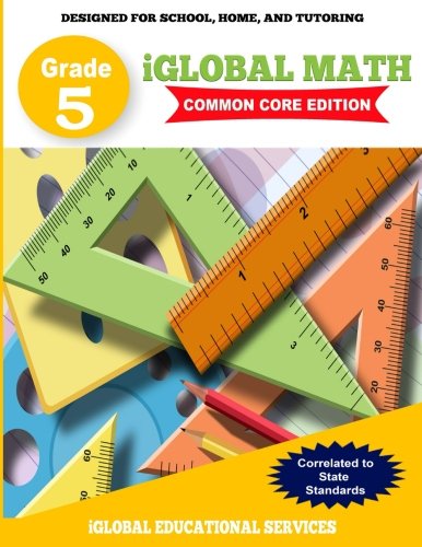 Iglobal Math, Grade 5 Common Core Edition  Poer Practice for School, Home, and [Paperback]