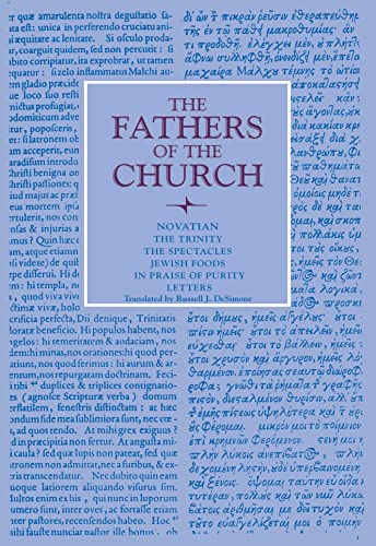 The Trinity, The Spectacles, Jeish Foods, In Praise Of Purity, Letters (foc Pat [Paperback]