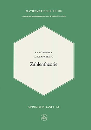 Zahlentheorie [Paperback]