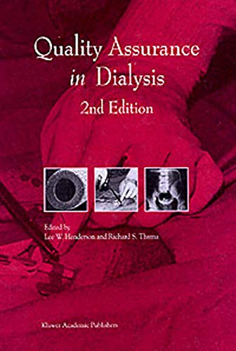 Quality Assurance in Dialysis [Paperback]