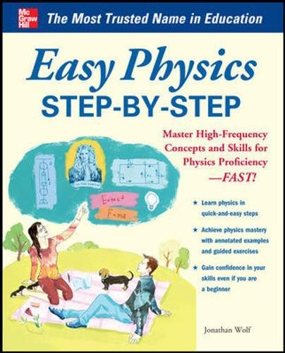 Easy Physics Step-by-Step With 95 Solved Problems [Paperback]