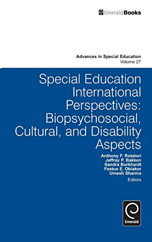 Special Education International Perspectives Biopsychosocial, Cultural, And Dis [Hardcover]