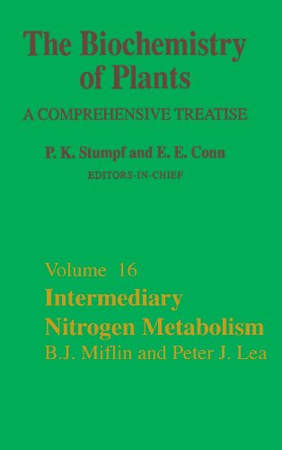 Intermediary Nitrogen Metabolism [Hardcover]