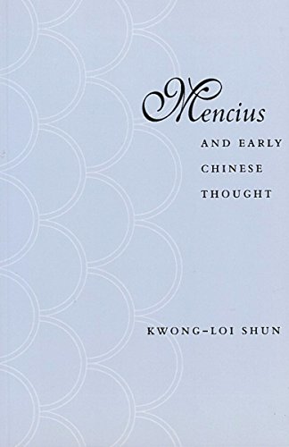 Mencius and Early Chinese Thought [Hardcover]