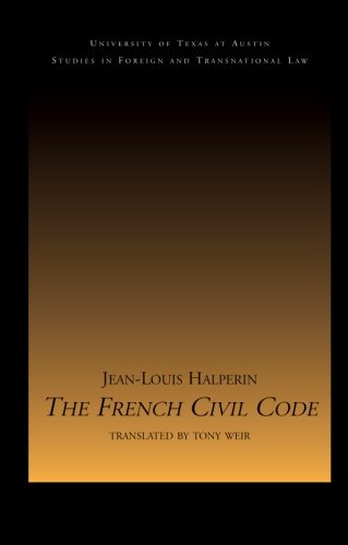 The French Civil Code [Paperback]