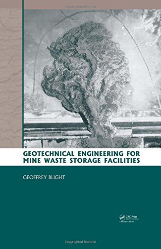 Geotechnical Engineering for Mine Waste Storage Facilities [Hardcover]