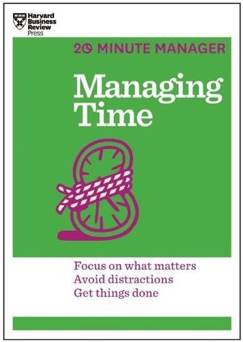 Managing Time (20-Minute Manager Series) [Paperback]