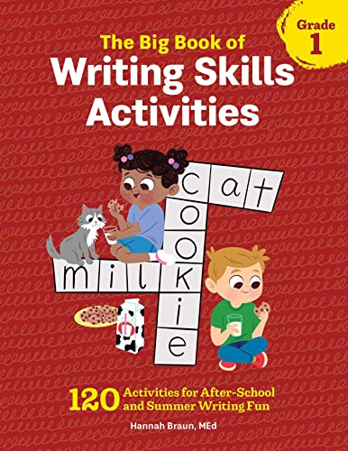 The Big Book of Writing Skills Activities, Grade 1: 120 Activities for After-Sch [Paperback]