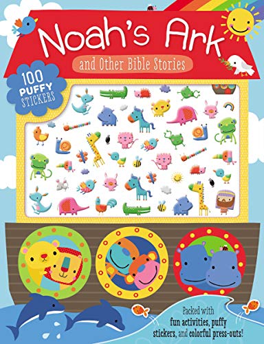 Noah's Ark and Other Bible Stories: 100 Puffy Stickers [Paperback]