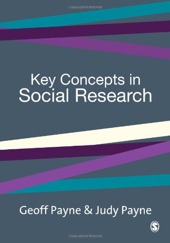 Key Concepts in Social Research [Hardcover]