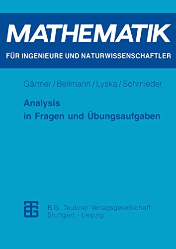 Analysis in Fragen und bungsaufgaben [Paperback]