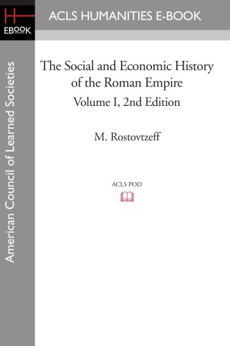 The Social And Economic History Of The Roman Empire Volume I 2nd Edition (americ [Paperback]