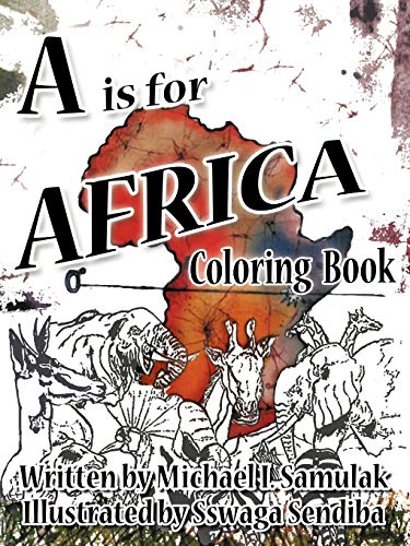 A Is For Africa Coloring Book [Perfect Paperback]