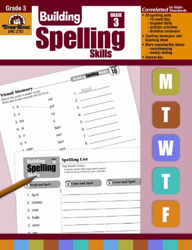 Building Spelling Skills: Grade 3 [Paperback]