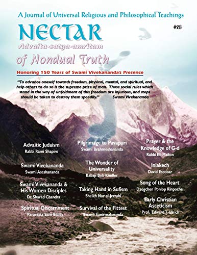 Nectar Of Nondual Truth 28 A Journal Of Universal Religious And Philosphical T [Paperback]