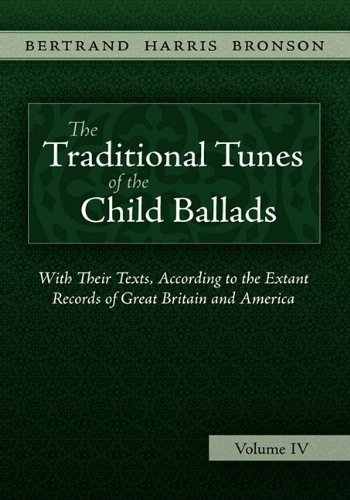 The Traditional Tunes Of The Child Ballads, Vol 4 [Paperback]