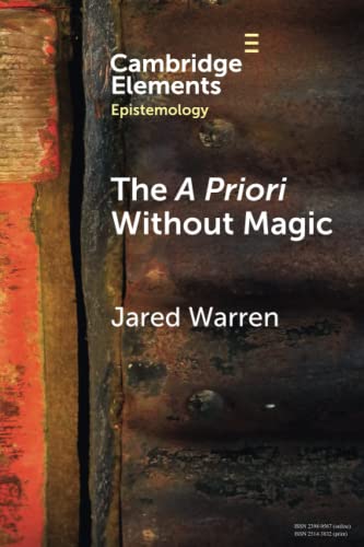 The A Priori ithout Magic [Paperback]