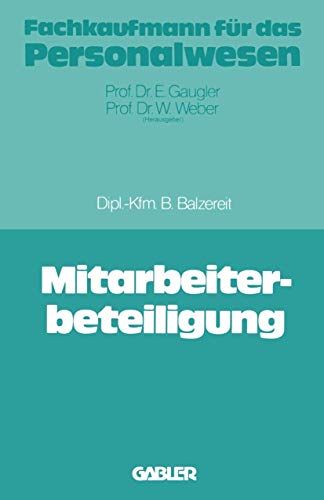 Mitarbeiterbeteiligung [Paperback]