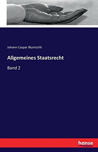 Allgemeines Staatsrecht (german Edition) [Paperback]