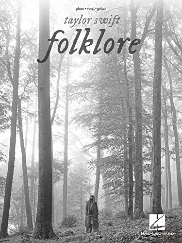 Taylor Swift - Folklore: Piano/Vocal/Guitar Songbook [Paperback]