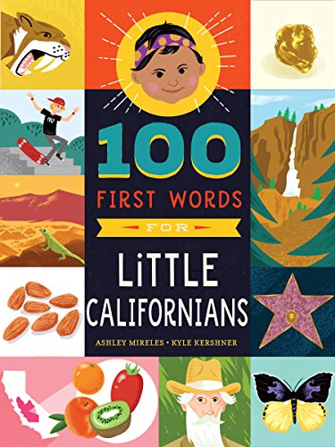 100 First Words for Little Californians [Board book]