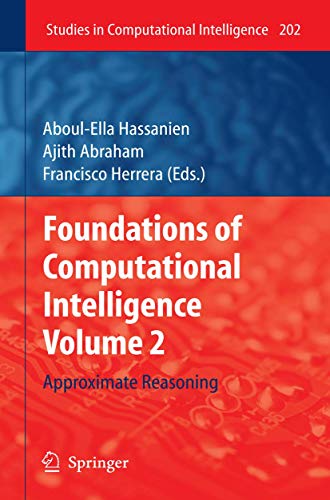 Foundations of Computational Intelligence Volume 2 Approximate Reasoning [Paperback]