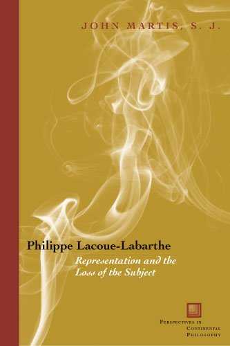 Philippe Lacoue-Labarthe Representation and the Loss of the Subject [Hardcover]