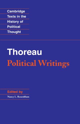 Thoreau Political Writings [Paperback]