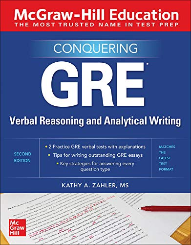 McGraw-Hill Education Conquering GRE Verbal Reasoning and Analytical Writing, Se [Paperback]