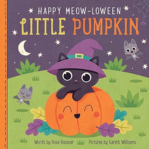 Happy Meow-loween Little Pumpkin [Board book]