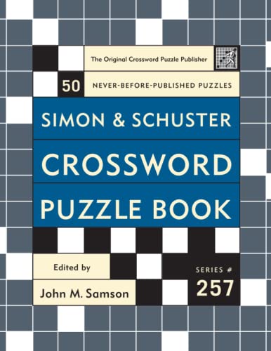 Simon and Schuster Crossword Puzzle Book #257