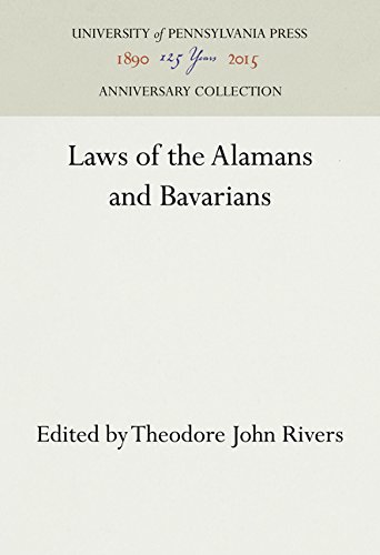 Las of the Alamans and Bavarians [Hardcover]