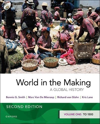 World in the Making: Volume One to 1500 [Paperback]