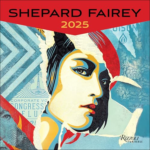 Shepard Fairey 2025 Wall Calendar [Calendar]