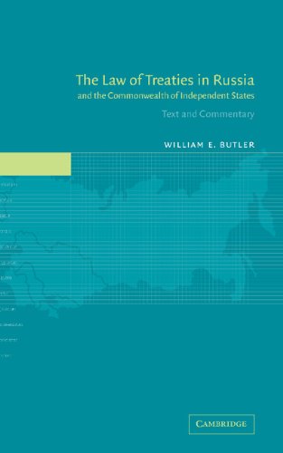 The La of Treaties in Russia and the Commonealth of Independent States Text a [Hardcover]