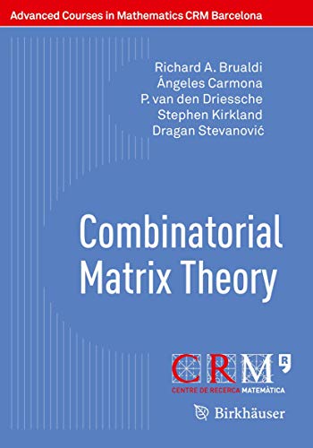 Combinatorial Matrix Theory [Paperback]