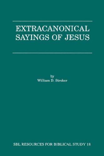 Extracanonical Sayings Of Jesus (resources For Biblical Study) [Paperback]