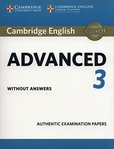 Cambridge English Advanced 3 Student's Book without Answers [Paperback]