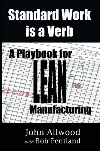 Standard Work Is A Verb A Playbook For Lean Manufacturing [Paperback]